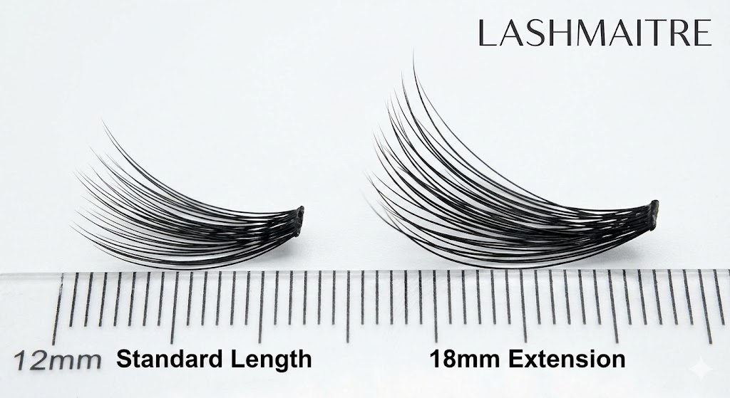 18mm eyelash extensions