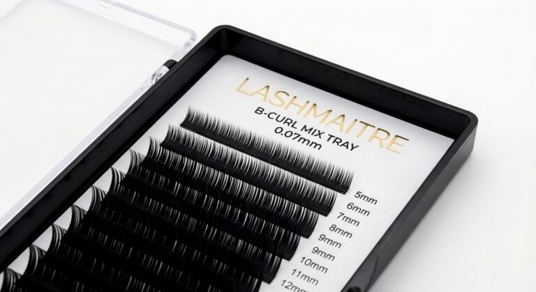 b curl eyelash extensions​