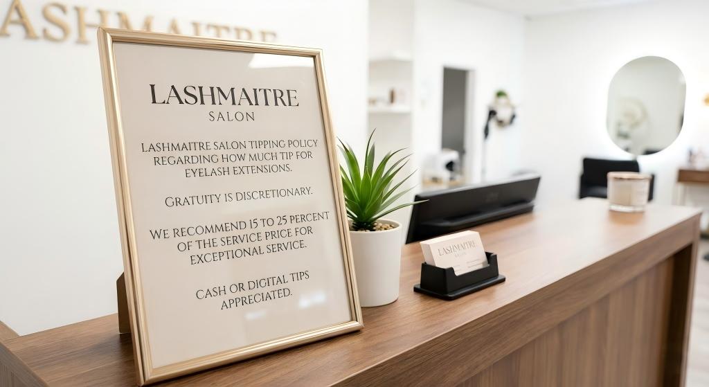 how much tip for eyelash extensions