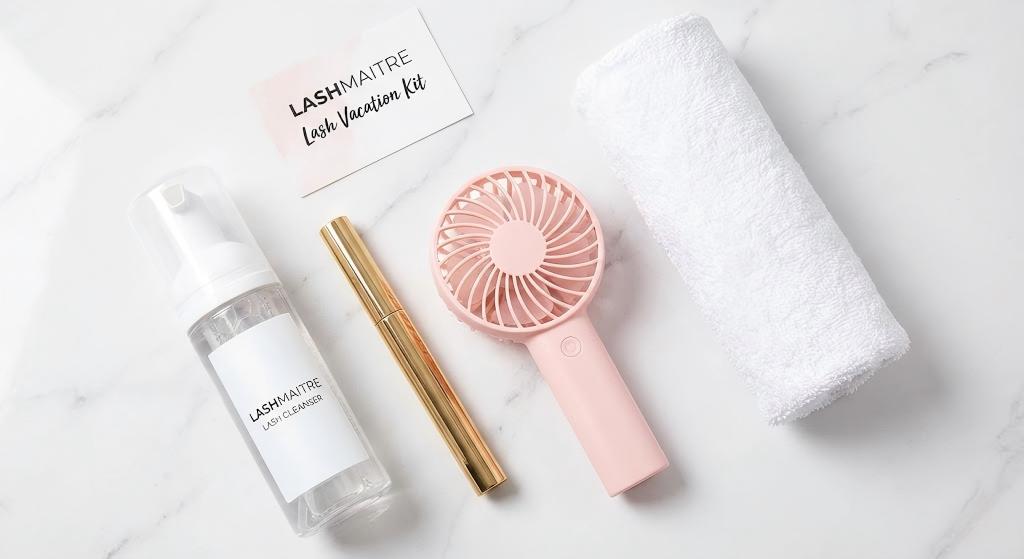 can you swim with eyelash extensions