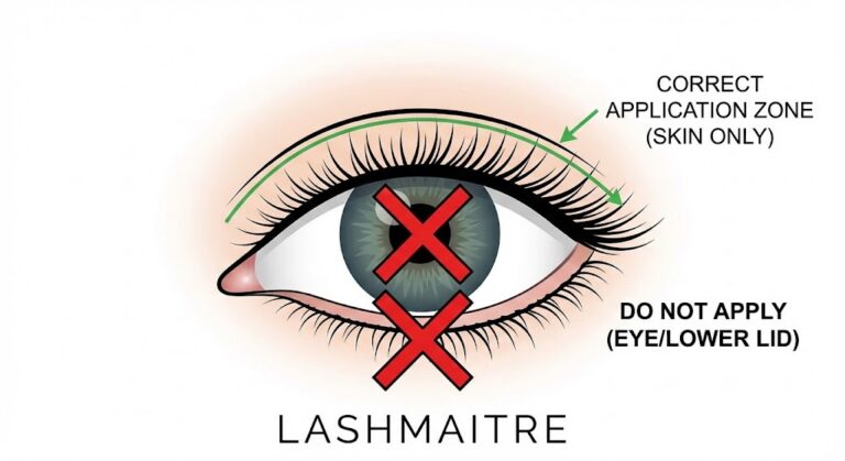 can you use latisse with eyelash extensions