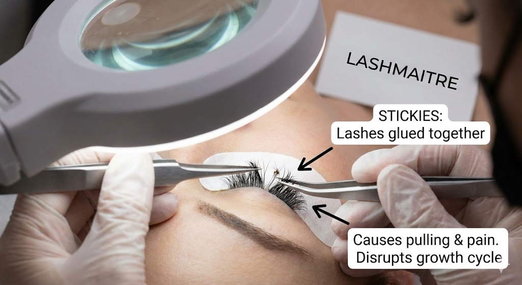 eyelash extensions hurt