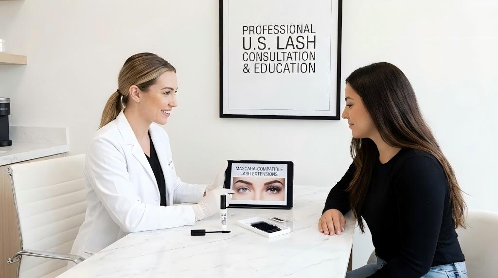 can you put mascara on eyelash extensions