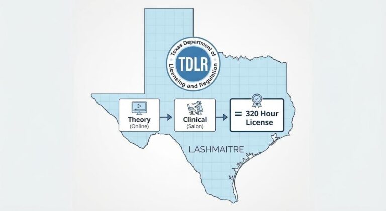 320 hour eyelash extension course online texas