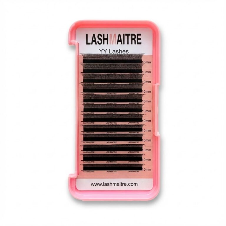 YY lashes W lashes and clover lashes for wholesale and private label lash extension orders