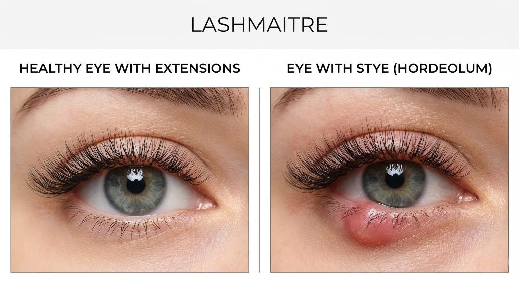 Eyelash Extensions and Styes: The Ultimate Guide to Prevention & Safe Treatment