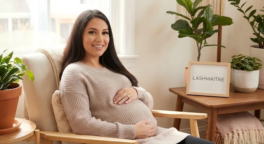 eyelash extensions pregnant