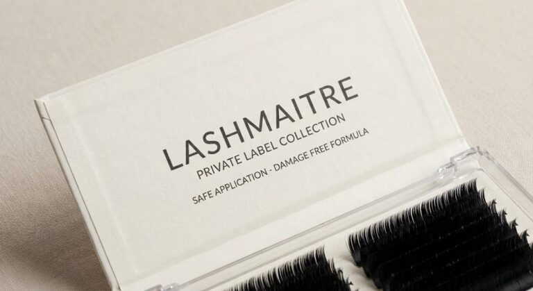 Minimalist text only private label eyelash extensions answering the do eyelash extensions wreck your lashes question