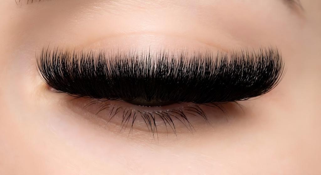 Dense volume lash extensions solving the can you wear mascara on eyelash extensions dilemma for B2B salons