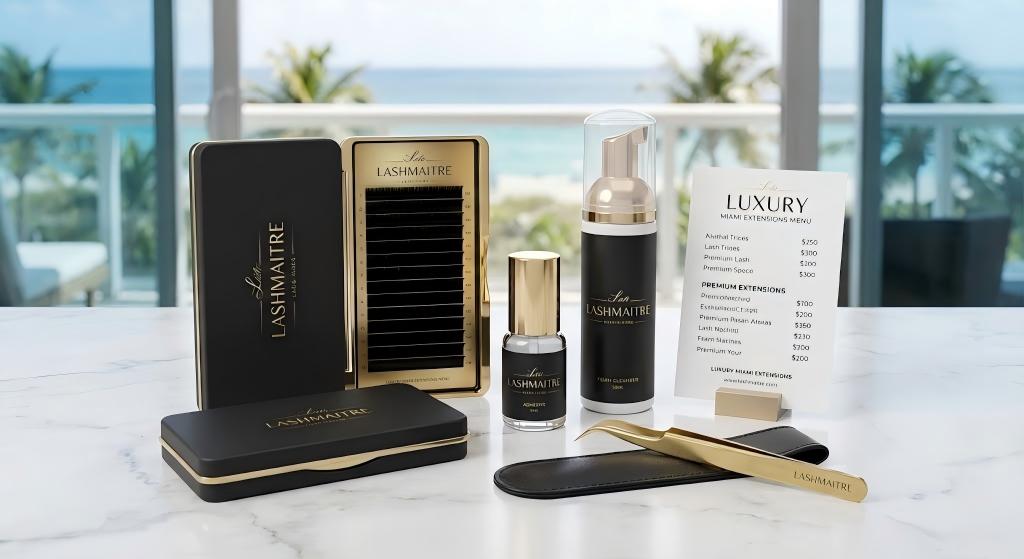 Premium private label eyelash extension products elevating the luxury eyelash extensions miami price