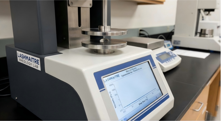 Dynamic shear rheometer testing ultra low viscosity cyanoacrylate to prevent stickies and eyelash extensions sore