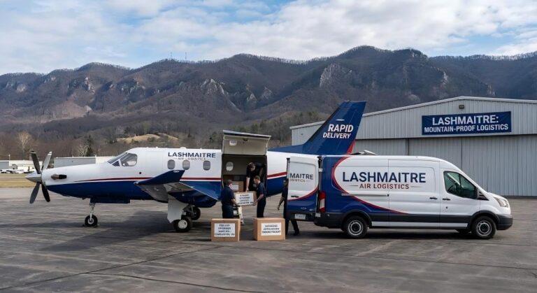 Air cargo logistics bypassing appalachian mountain ground freight for rapid delivery of supplies for eyelash extensions charleston wv