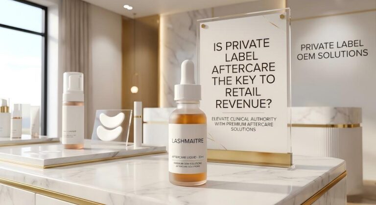 Premium OEM private label bottle elevating clinical authority and retail revenue for aftercare liquids