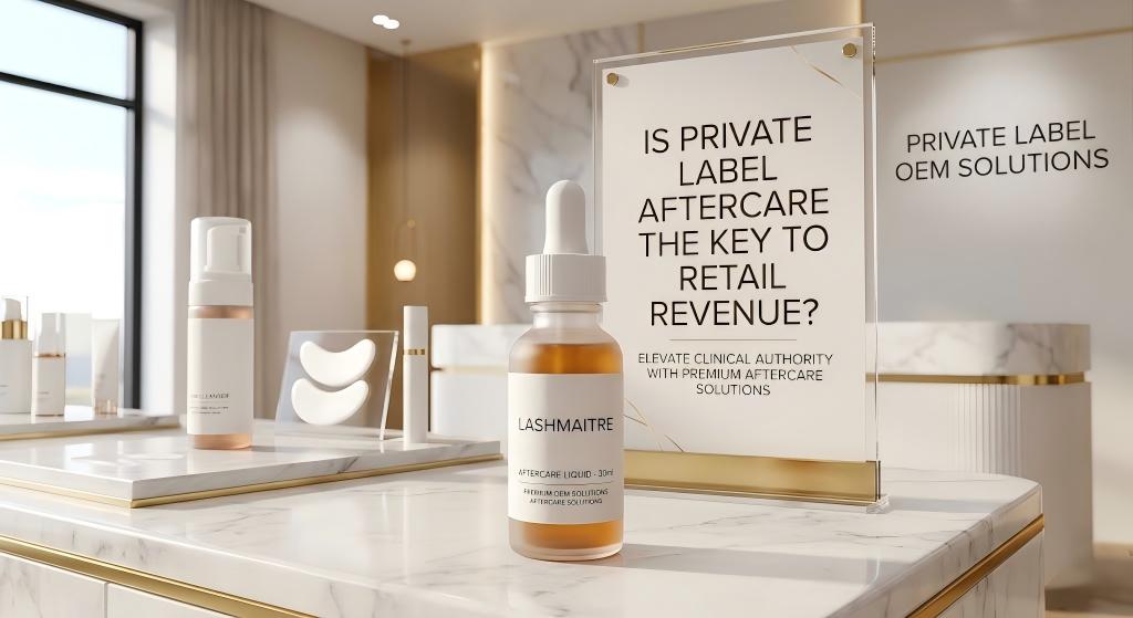 Premium OEM private label bottle elevating clinical authority and retail revenue for aftercare liquids