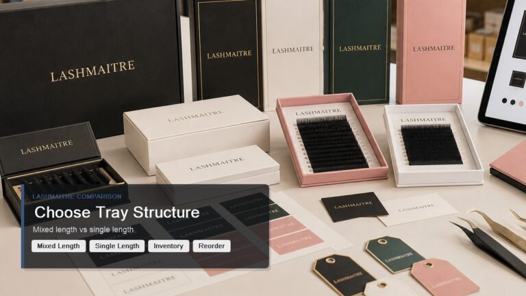 Mixed length vs single length lash trays comparison for wholesale buying decisions