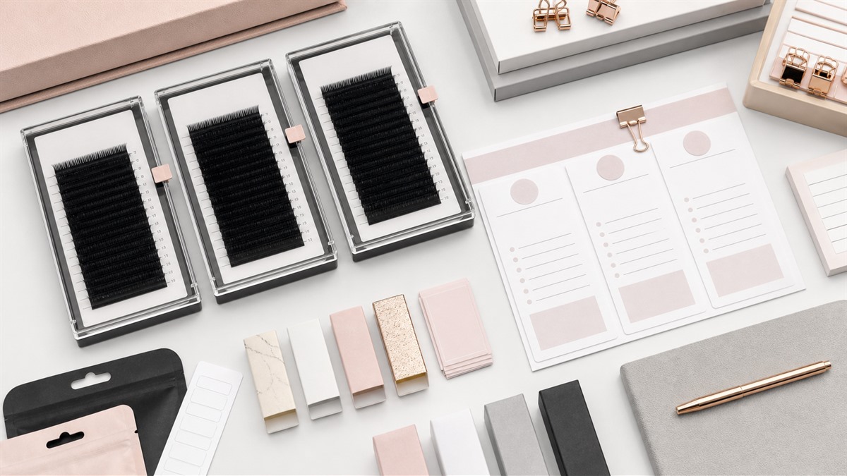 Sample to product line approval record for eyelash extension trays