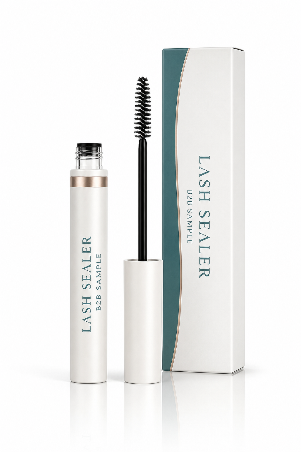 eyelash extension sealer wholesale bottle wand and outer box for B2B buyers