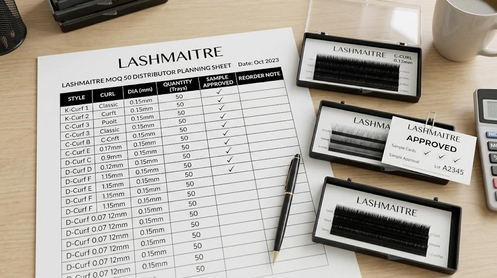 Curl Diameter Selection - Curl and Diameter Selection for Lash Distributors - Why curl and diameter need a buying plan