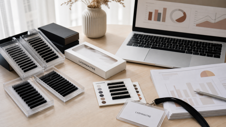eyelash extension market 2026 wholesale buyer sourcing and lash tray sample review