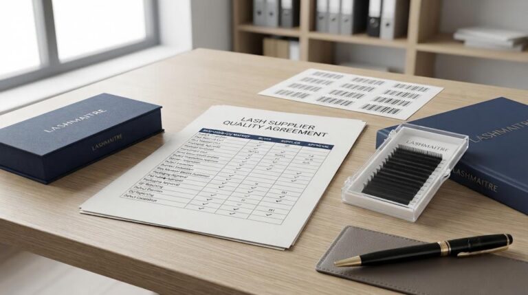 Lash supplier quality agreement with LASHMAITRE buyer supplier responsibility matrix