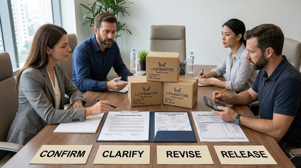 International lash order released after Incoterms responsibility review