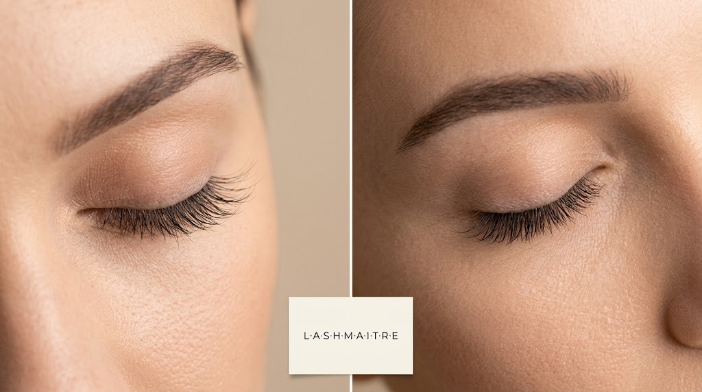 Fairy vs Angel lash extensions shown as two airy styling effects